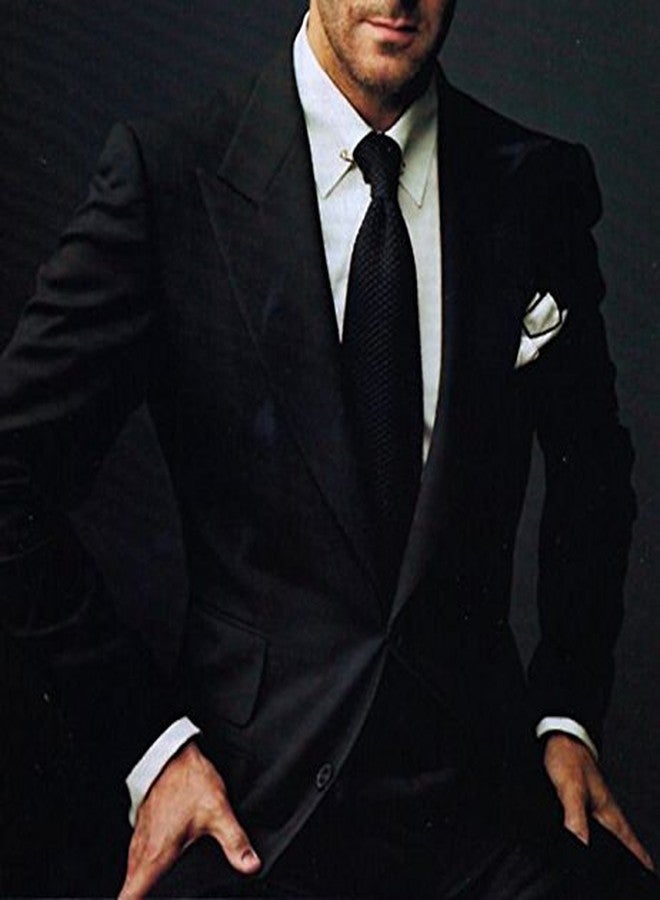 فلايرز نيويورك منديل جيب أبيض كاجوال من Flairs New York Gentleman's Essentials (أبيض/أسود داكن) - Image 3