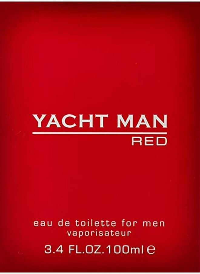 Myrurgia Myrurgia Yacht Man Red by Myrurgia Eau De Toilette Spray for Men, 3.40 Ounce  - Image 3
