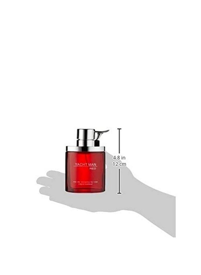 Myrurgia Myrurgia Yacht Man Red by Myrurgia Eau De Toilette Spray for Men, 3.40 Ounce  - Image 4