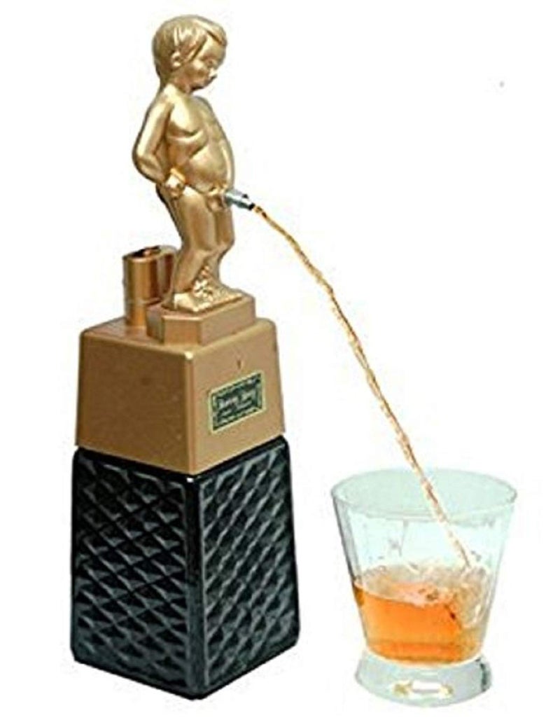 BARRAID BARRAID Bonny Boy Liquor/Beer Dispenser Square Golden Capacity 500 ml - Image 2
