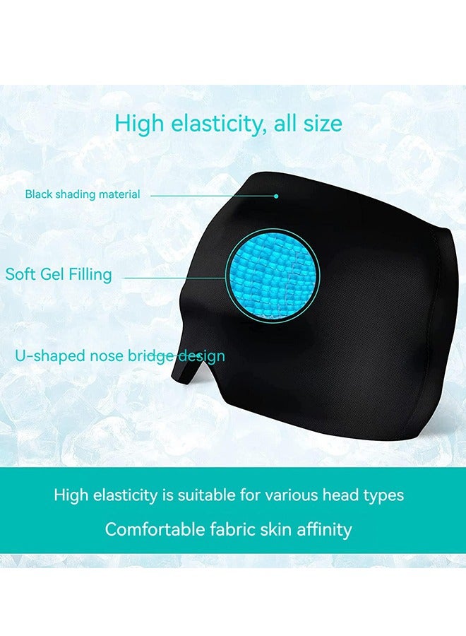 HOOPZOZA Reusable Double Cooling Gel Eye Mask Soothing Headache Head Cap Reduce Facial Puffiness Headaches Facial SPA Relieve Stress - Image 5
