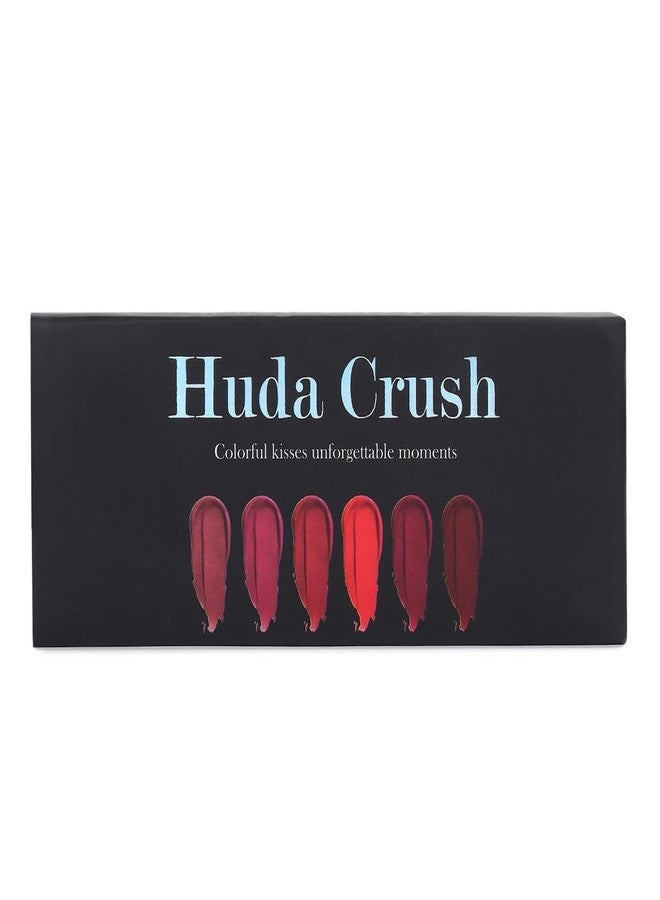 HUDACRUSH HUDA CRUSH 11 pcs Lipstick Combo Set for Women & Girls Long-Lasting Matte Waterproof Liquid Lipsticks - Essential Everyday & Party Makeup Gift Set - Image 2