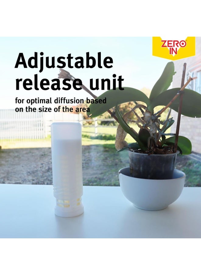 زيرو إن موزع عطر طبيعي برائحة السترونيلا قابل للتعديل لمدة 60 يومًا - Image 3