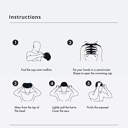 Star X SWMCP Swimming Cap, Adult - Image 4