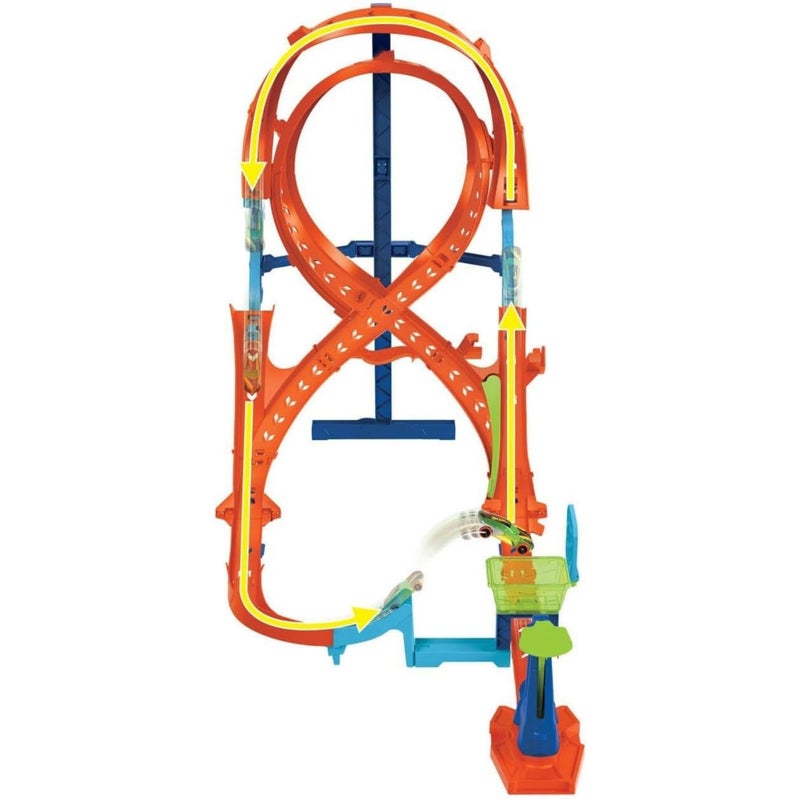 Hot Wheels مجموعة مسار القفز العمودي 8 من هوت ويلز - Image 2