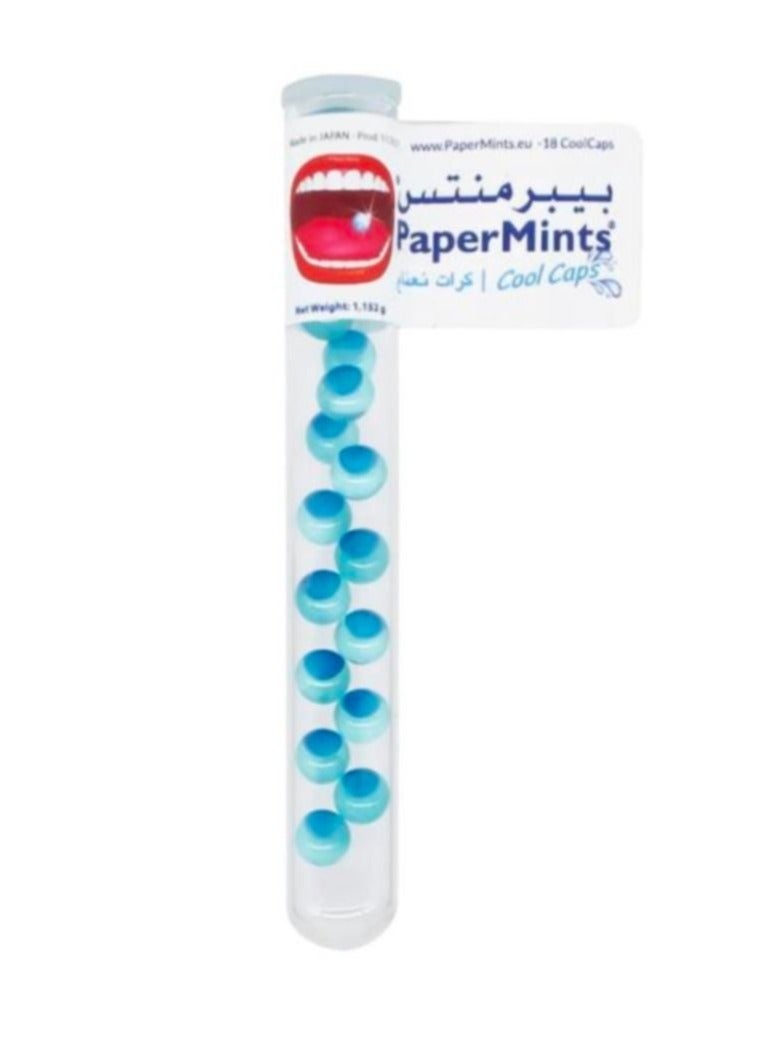 papermints 18-Piece Cool Caps Blue
