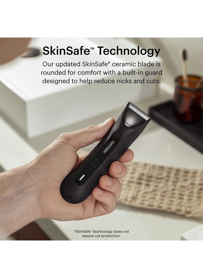 manscaped - ® The Lawn Mower® 3.0 Plus Groin & Body Hair Trimmer – Updated SkinSafe™ Trimmer Blade, Waterproof Wet/Dry Groomer, USB-C Rechargeable, Men's Wireless Ball Shaver - Image 1