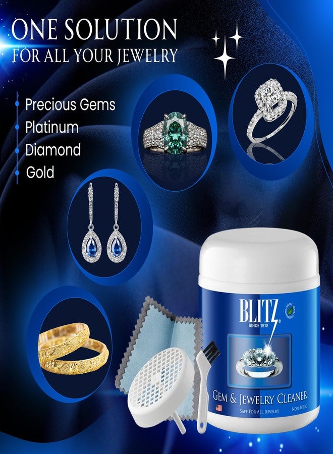 Blitz 692 Jewelry Care Kit with 8 oz Gem & Jewelry Cleaner and Cloth, 1-Pack - Image 5