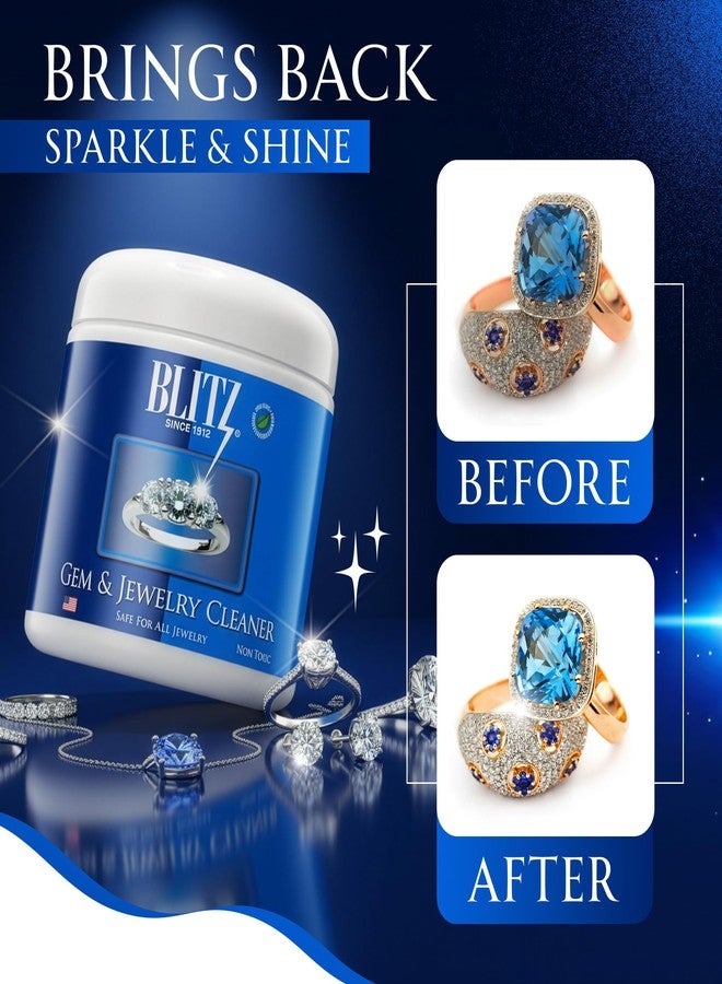 Blitz 692 Jewelry Care Kit with 8 oz Gem & Jewelry Cleaner and Cloth, 1-Pack - Image 3