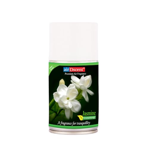 AirDscent Air Freshener Refill - Room Freshener Spray - Jasmine - 250 ML - 3000+ Sprays - Fits Almost All The Dispensers - Image 1