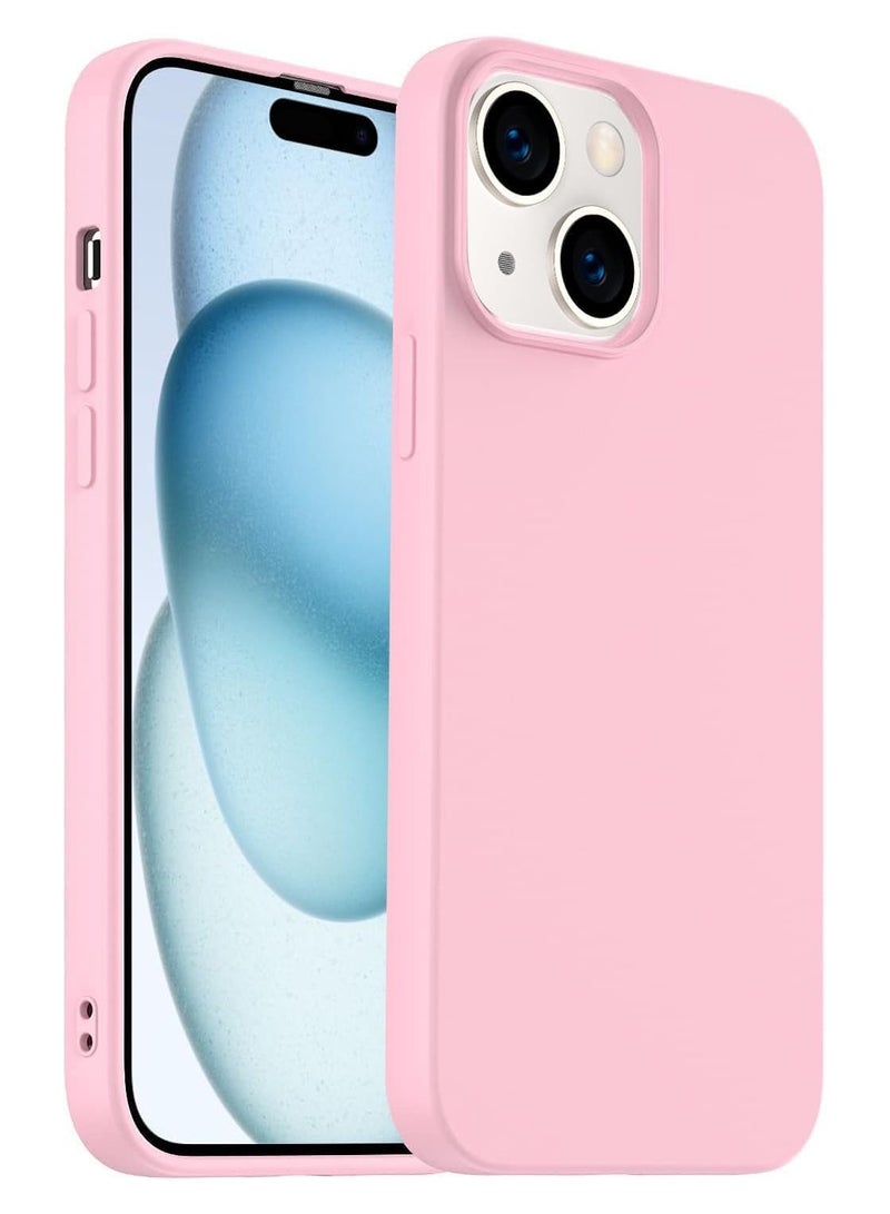 Case Compatible With iPhone 14, Liquid Silicone Ultra Slim Phone Case Shockproof Cover with Inside Microfiber Lining, Anti-Scratch, Dustproof, Premium Quality, Slim-Fit, Soft and Shiny - Image 1