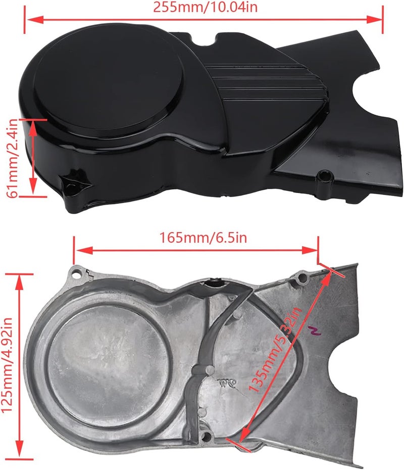 Left Stator Cover Guard, Metal y Access, h tatuard for 50cc 70cc 90cc 110cc 125cc - Image 2