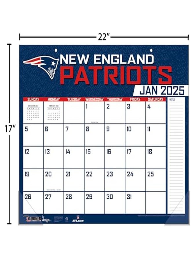 Turner Licensing TURNER SPORTS New England Patriots 2025 22x17 Desk Calendar (25998061543) - Image 5