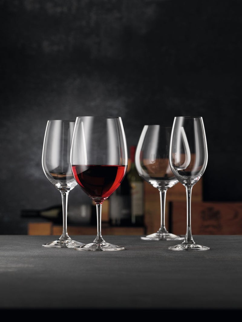 Nachtmann Vivino Bordeaux Glass | Set of 4 Wine glasses 20.6 Ounce Crystal Clear Glass | White or Red Wine Glass Set with Long Stem | Ideal for Tasting Cabernet, Pinot Noir, Bordeaux | Dishwasher Safe - Image 5