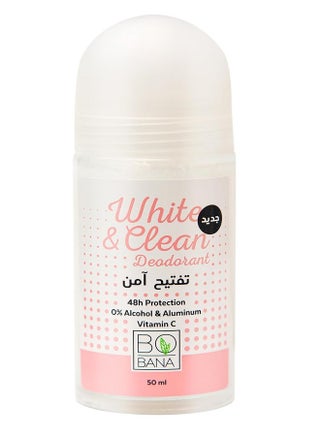 مزيل عرق رول أون أبيض ونظيف 50 مل - pzsku/Z374758541CCC21A8F916Z/45/1744112258/a69a0f1d-c00c-415f-a9ac-806cad92a497