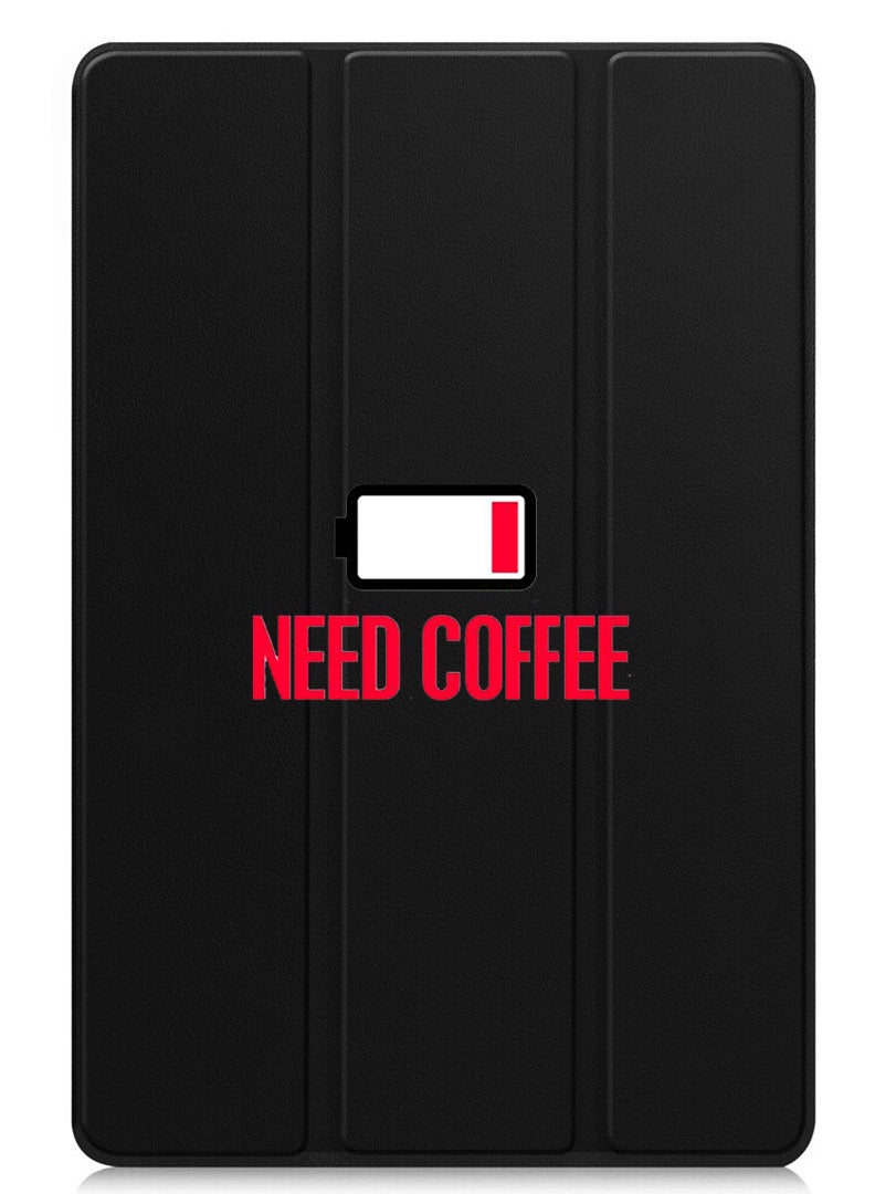 Theodor Protective Flip Case For Xiaomi Pad 7 & Xiaomi Pad 7 Pro With Trifold Stand Auto Wake Sleep Shockproof Cover - Need Coffee - Image 1
