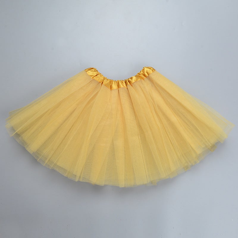 New Adult Tutu Ballet Dance Skirt Gold 