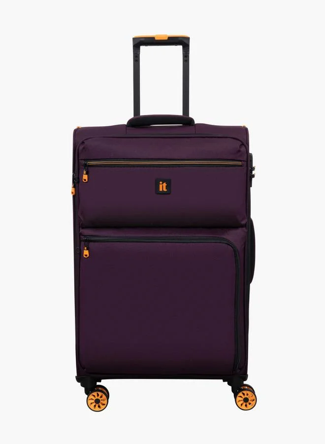 Solid Softcase Trolley Bag With Retractable Handle - 20 Inches Check-In Bag