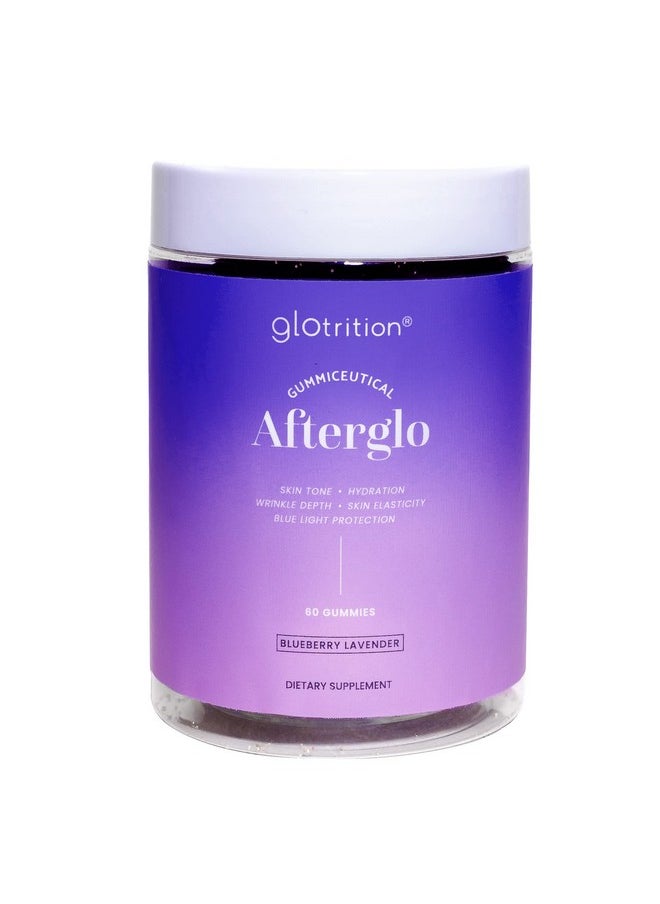 glotrition - Afterglo Gummies Beauty Supplement With Vitamin A Vitamin C And Vitamin E For Radiant Skin Smoothes Skin And Increases Skin Elasticity 60 Gummies - Image 1