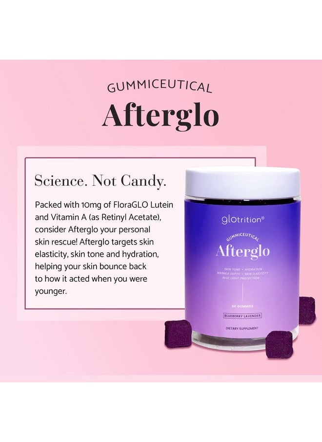 glotrition - Afterglo Gummies Beauty Supplement With Vitamin A Vitamin C And Vitamin E For Radiant Skin Smoothes Skin And Increases Skin Elasticity 60 Gummies - Image 1