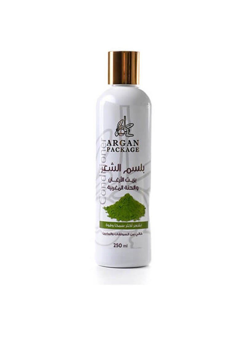 Argan Package Conditioner with Argan Oil & Moroccan Henna 250ml 