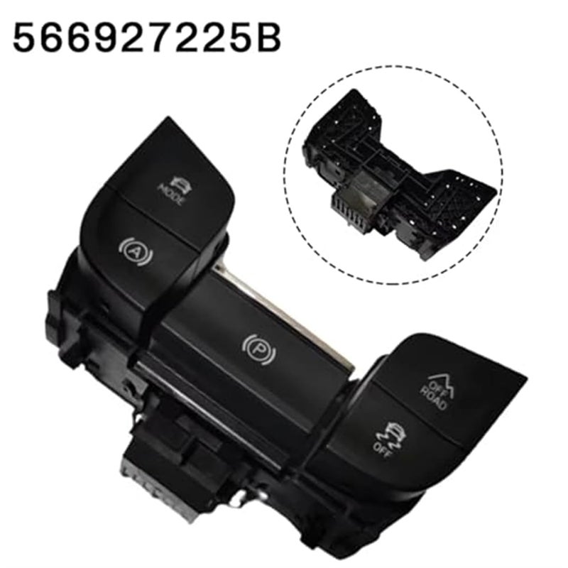 DEMULAX Electric Hand Brake Switch for Skoda Kodiak - Image 2