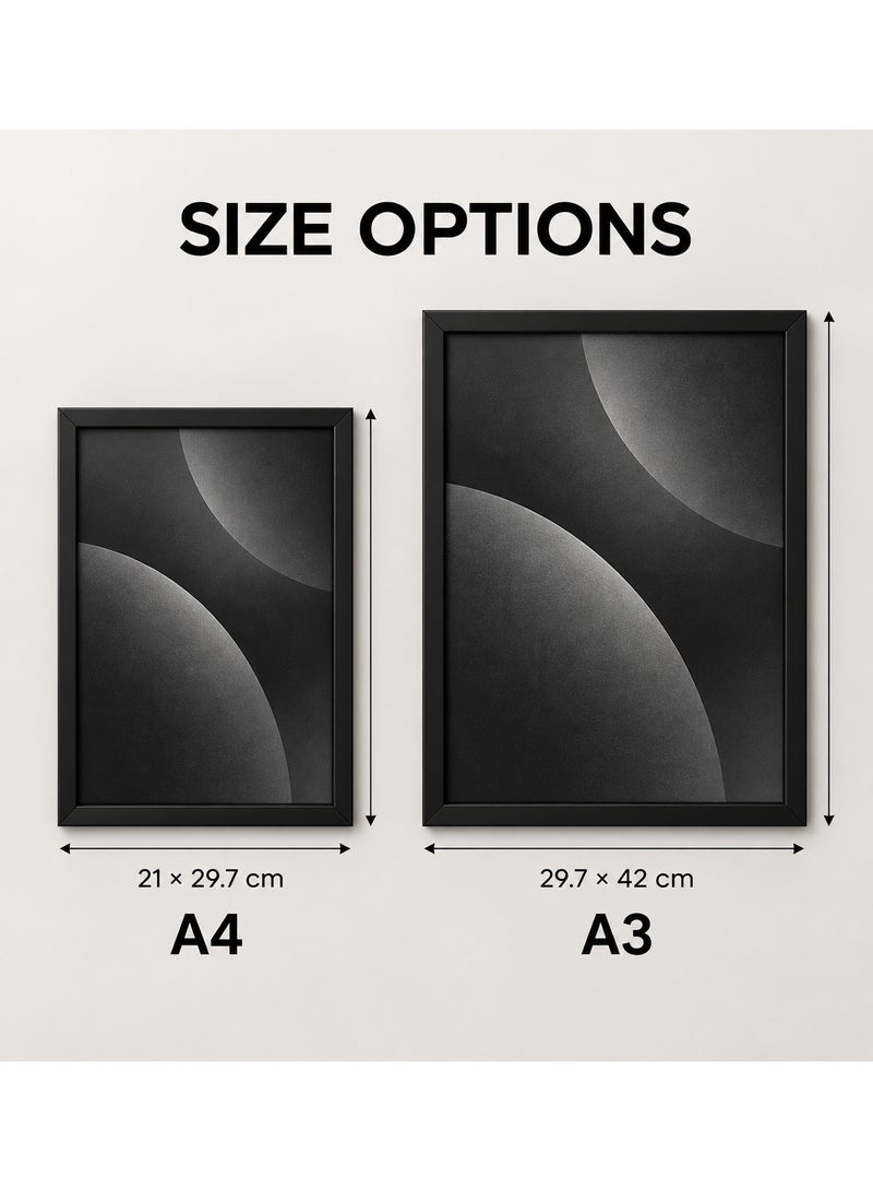 MEC Toyota Avalon 2022 Decorative Poster Frame Black - Image 3
