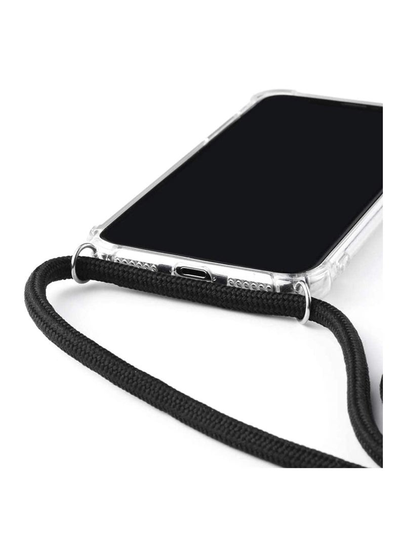 Generic - Cases Cover with Lanyard Strap Cord Chain for iPhone 12 Pro Case Mobile Phone Cross body Necklace Stylish Hang Holder - Image 1