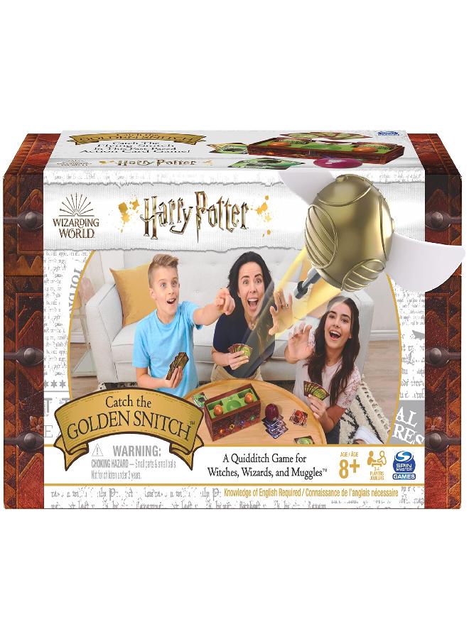 Spin Master Games Wizarding World, Harry Potter Games HQ Checkers Tic Tac Toe Memory Match Go Fish Bingo Card Games Fantastic Beasts Gift, for Adults & Kids Ages 4+ - Image 1