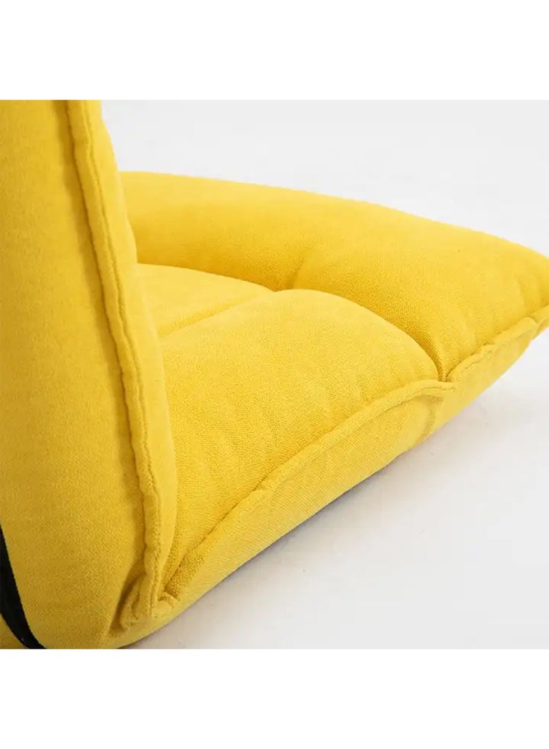 LIMOS Floor Chair Lazy Sofa Adjustable Padded Folding Chair with Back Support and Backrest Comfortable Chair - Image 5