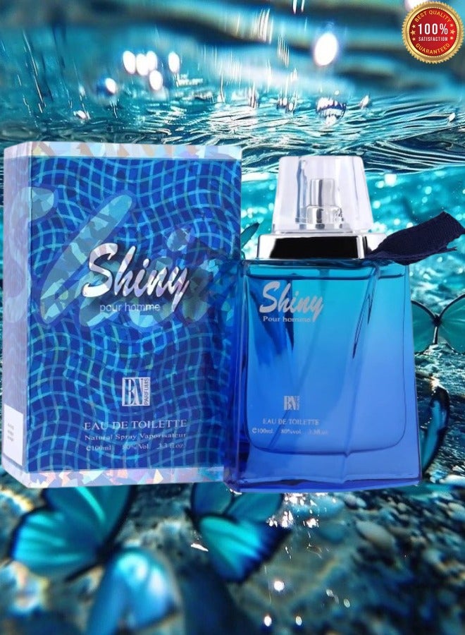 كلاسيك بيرفيومز 9 قطع عطر شايني للرجال 100 مل - Image 2