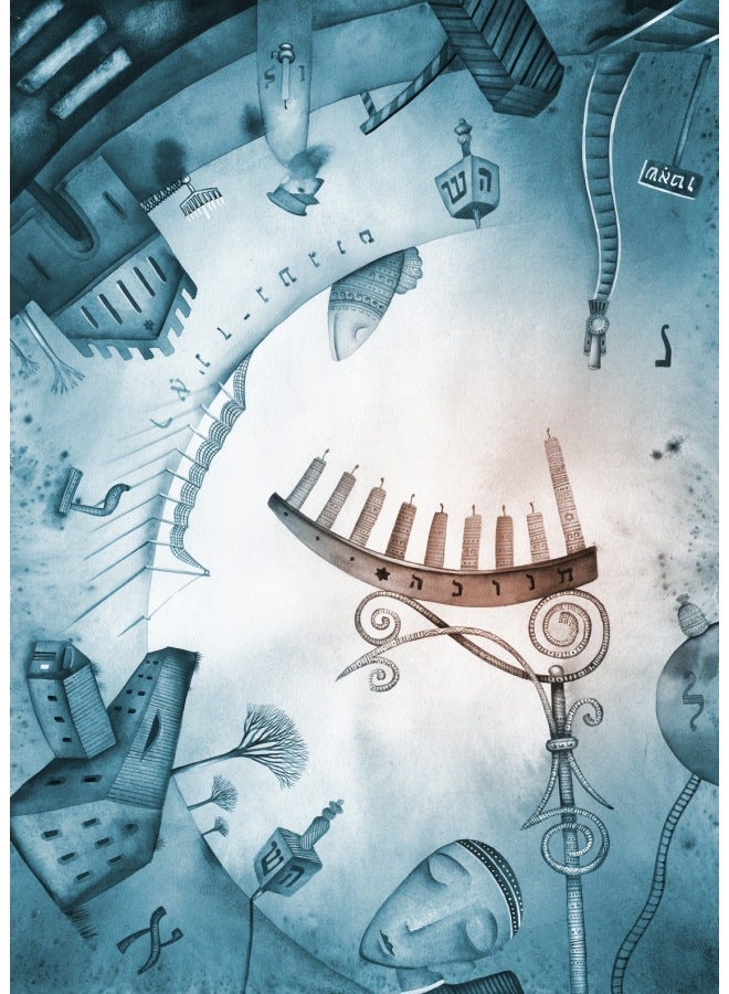 Wood Jigsaw Puzzle 300/500/1000 Pieces Surrealism Abstract Painting Puzzle Decompression Puzzle-Color:300 Pieces Of Surreal Abstract Painting 028 - Image 1