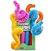 BUNMO Pop Tubes Sensory Toys Fidget Toys Imaginative Play Stimulating Creative Learning Hours of Fun for Kids Tons of Ways to Play NonMouthable Toy 3 30 Pack Large - Image 3