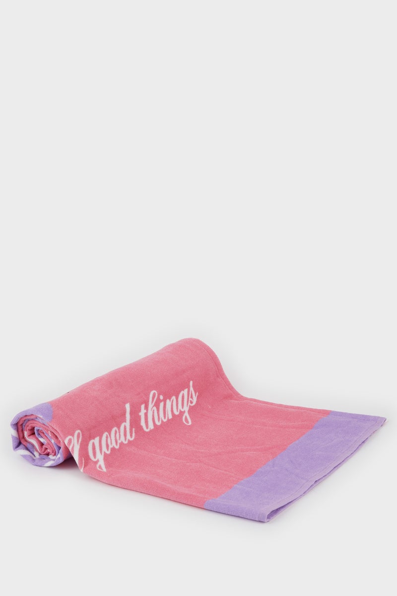 DeFacto Girl Slogan Cotton Towel  - Image 3