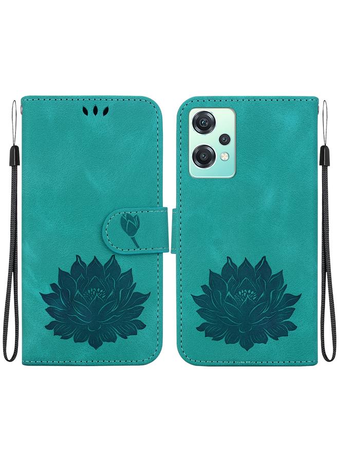 S-TOP Case For OnePlus Nord CE 2 Lite 5G Lotus Embossed Leather Phone Case - Image 1