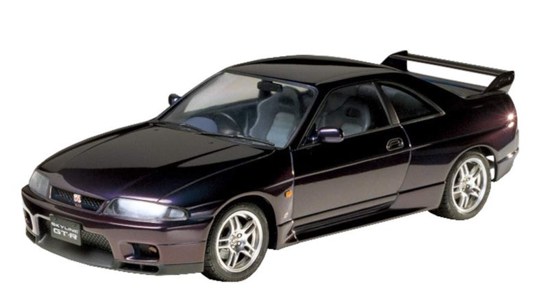 Tamiya Nissan Skyline GT-R R33 V-Spec- 1/24 Scale Model Kit 24145 - Image 1