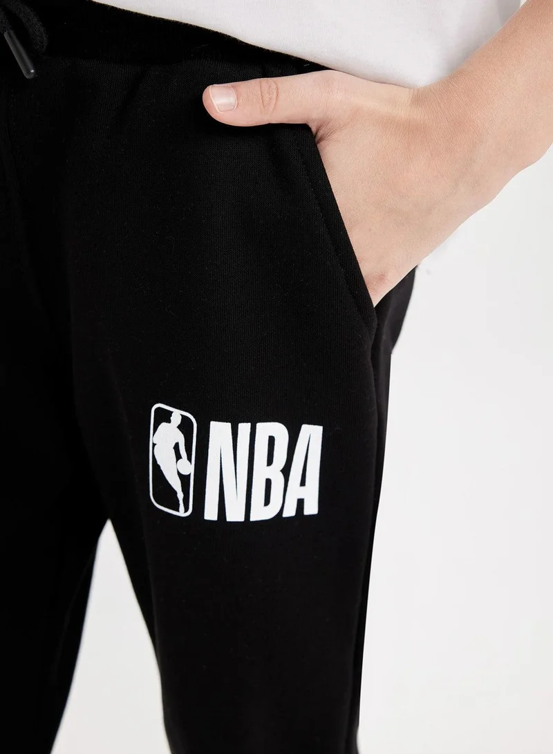 DeFacto Nba Current Teams Elasticated Cuff Jogger Pants With Pockets