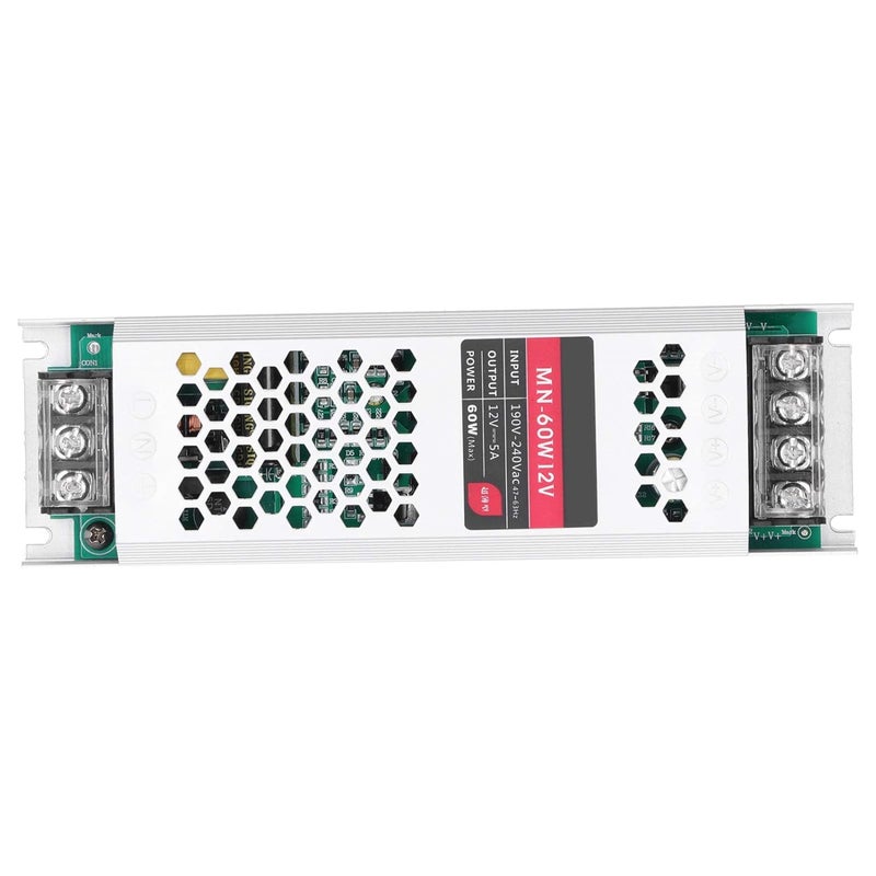 Arabest 60W Ultra Thin Aluminum Alloy IP68 LED Power Supply Driver DC12V for LED Strips - Image 2