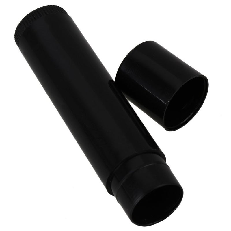 esowemsn 25Pcs 5G 5ML Empty Plastic Lip Balm Tubes Containers Lip Gloss Storage Container (Black) - Image 4