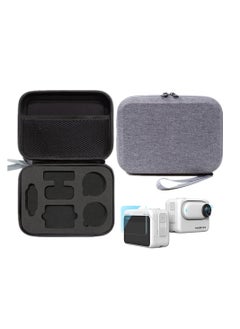 KASTWAVE Carrying Case for Insta360 GO 3 Action Camera, Storage Bag Compatible with Insta360 GO 3 (64GB) Action Camera & Accessories Hard EVA Travel Portable Case (Grey)  - Image 1