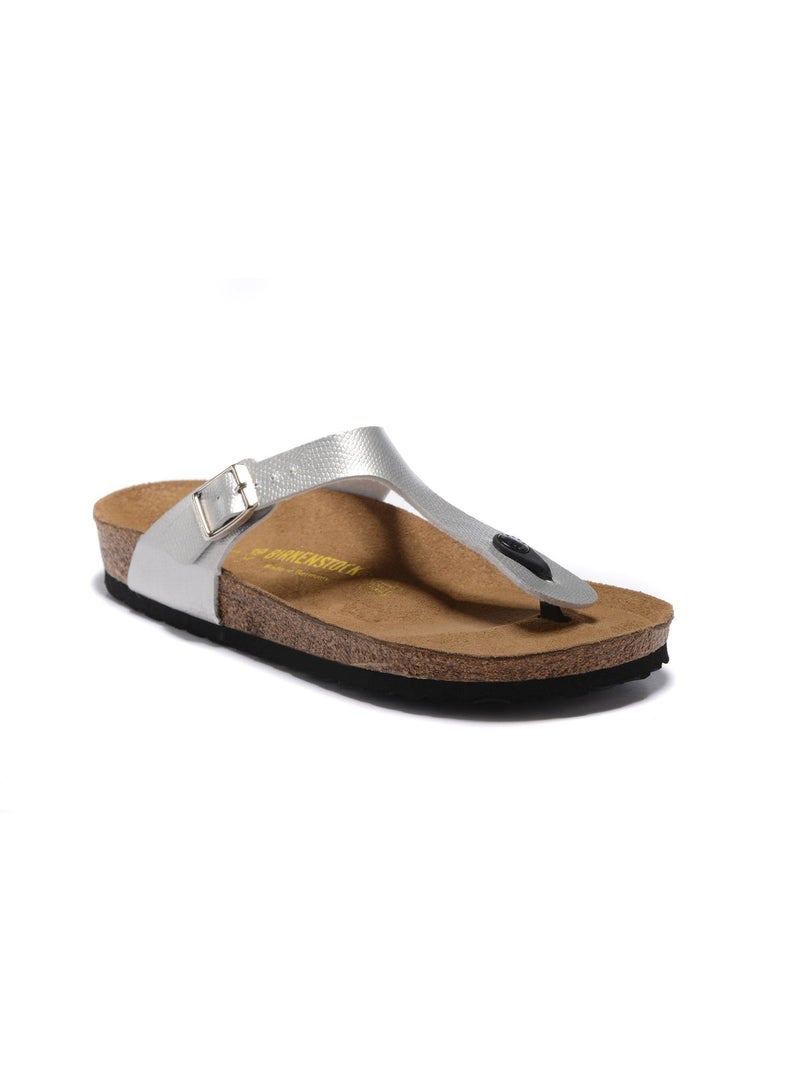 BIRKENSTOCK Gizeh Toe-Post Leather Sandals | Minimalist Unisex Thong Sandals - Image 1