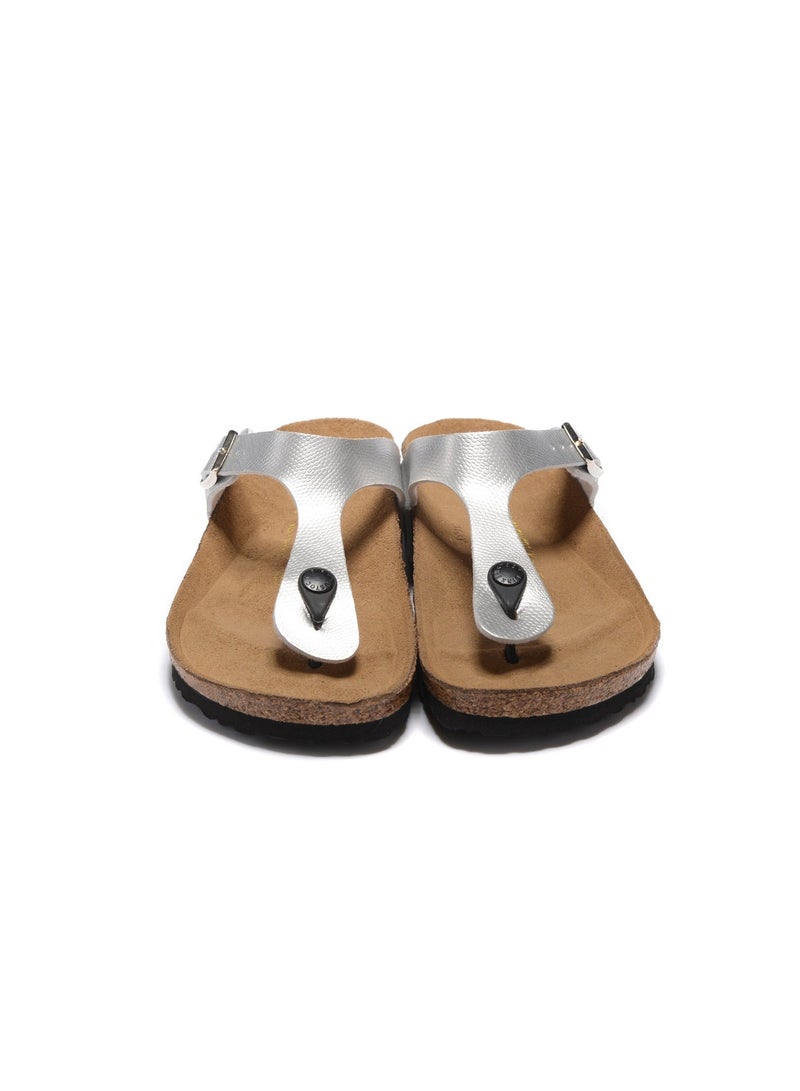 BIRKENSTOCK Gizeh Toe-Post Leather Sandals | Minimalist Unisex Thong Sandals - Image 2