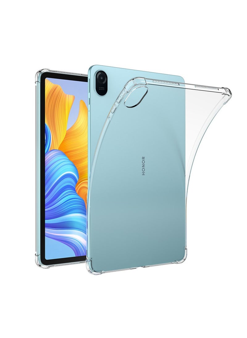 غطاء شفاف متوافق مع لوحي Honor Pad 8 مقاس 12 بوصة - حماية مضادة للصدمات بوسادات هوائية رباعية الزوايا - غطاء واقي مرن من مادة TPU المضادة للصدمات - Image 1
