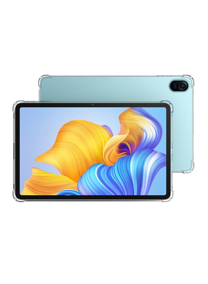 غطاء شفاف متوافق مع لوحي Honor Pad 8 مقاس 12 بوصة - حماية مضادة للصدمات بوسادات هوائية رباعية الزوايا - غطاء واقي مرن من مادة TPU المضادة للصدمات - Image 2