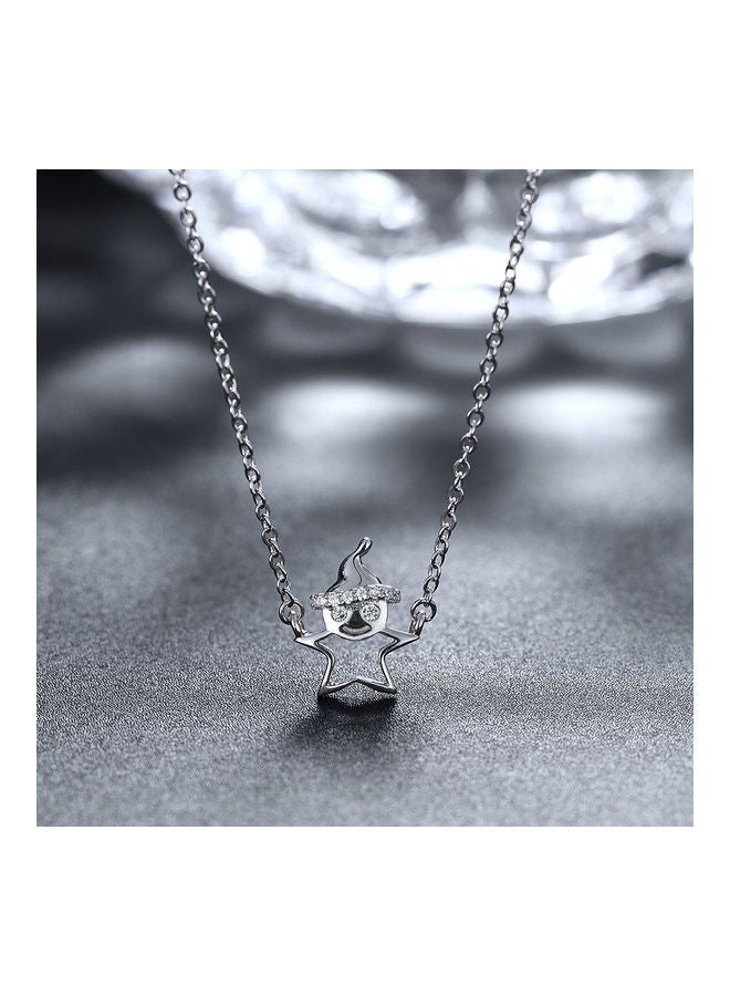 بيرفيي قلادة من الفضة الاسترلينية S925 مرصعة بالكريستال - Image 4