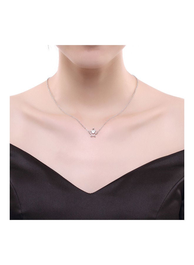 بيرفيي قلادة من الفضة الاسترلينية S925 مرصعة بالكريستال - Image 3