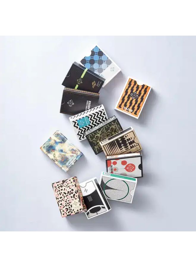 54pcs DIY Stylish Refraction Playing Cards Deck Family Party Fun - Image 4
