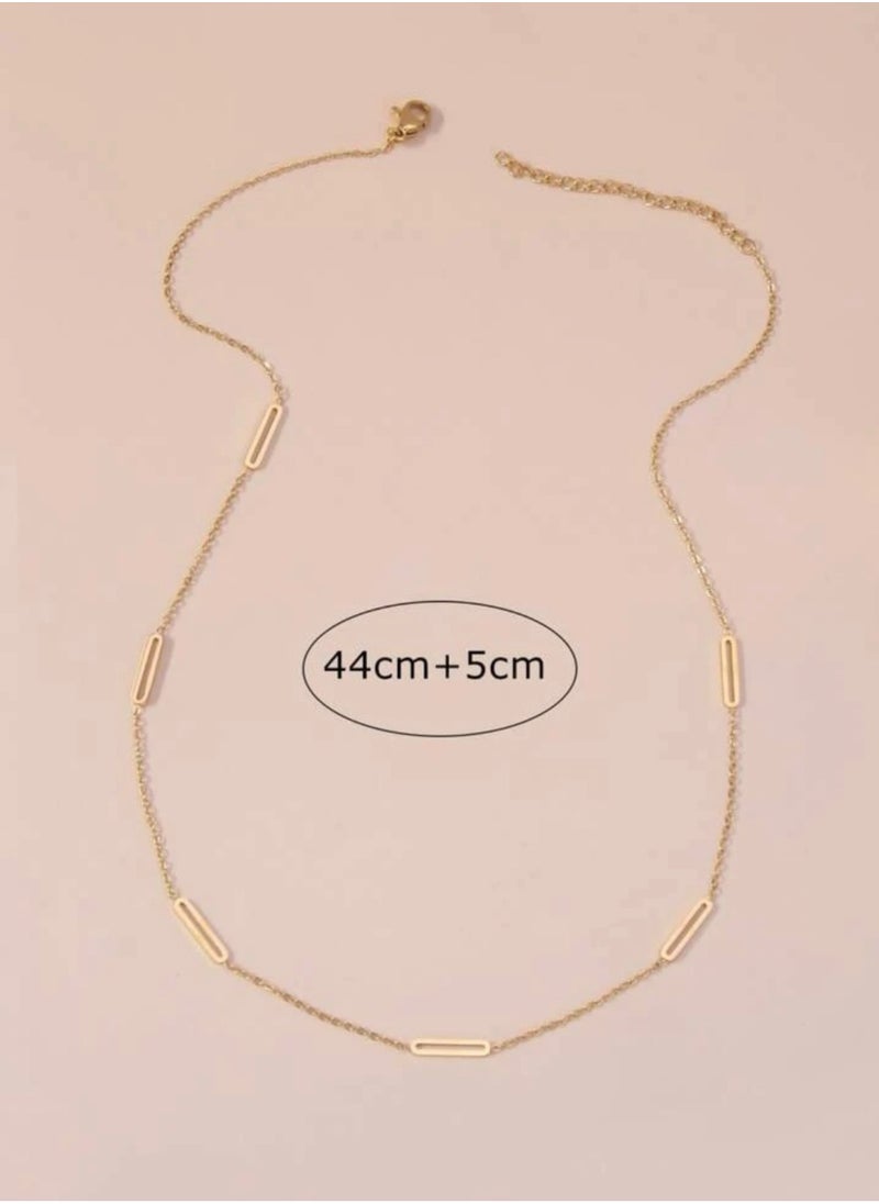 NEW STYLE - Stylish & Elegant Choker Necklace For Women Made Of Stainless Steel - Image 1