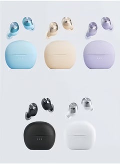 Letv Compact 5.3 Wireless Bluetooth Noise-Cancelling Gaming Headset, Ergonomic In-Ear Design, 26 Hours Play Time, IPX5 Waterproof. - (Beige)  - Image 2