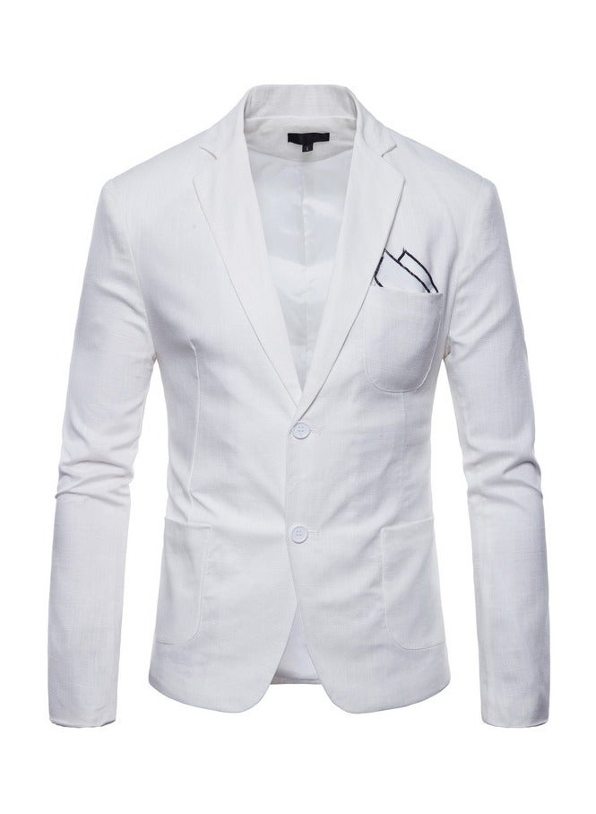 Shougu New Slim Fit Business Casual Fashionable Suit Jacket  - Image 1